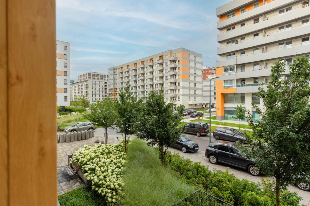Modern Apartment With Balcony Mokotow Business Centre By Noclegi Renters Warszawa Eksteriør bilde