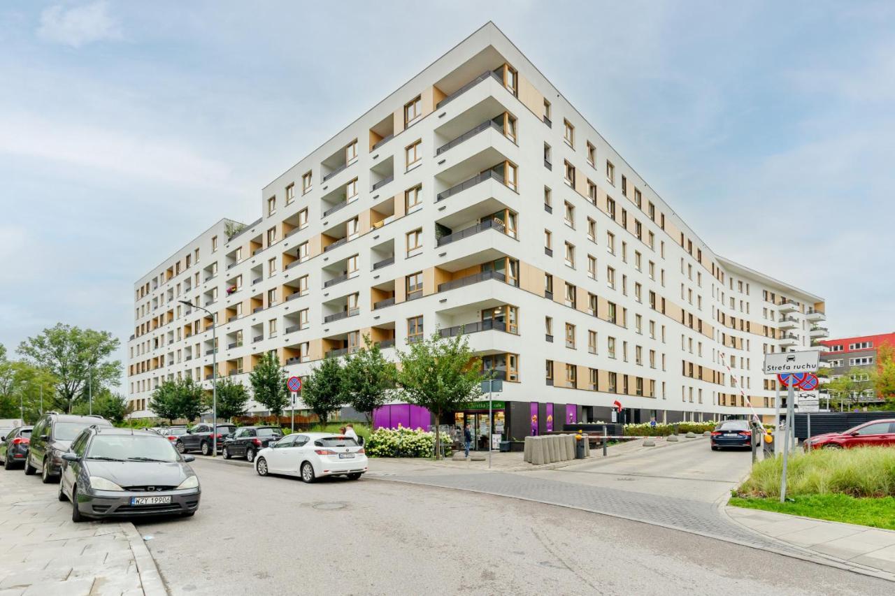 Modern Apartment With Balcony Mokotow Business Centre By Noclegi Renters Warszawa Eksteriør bilde