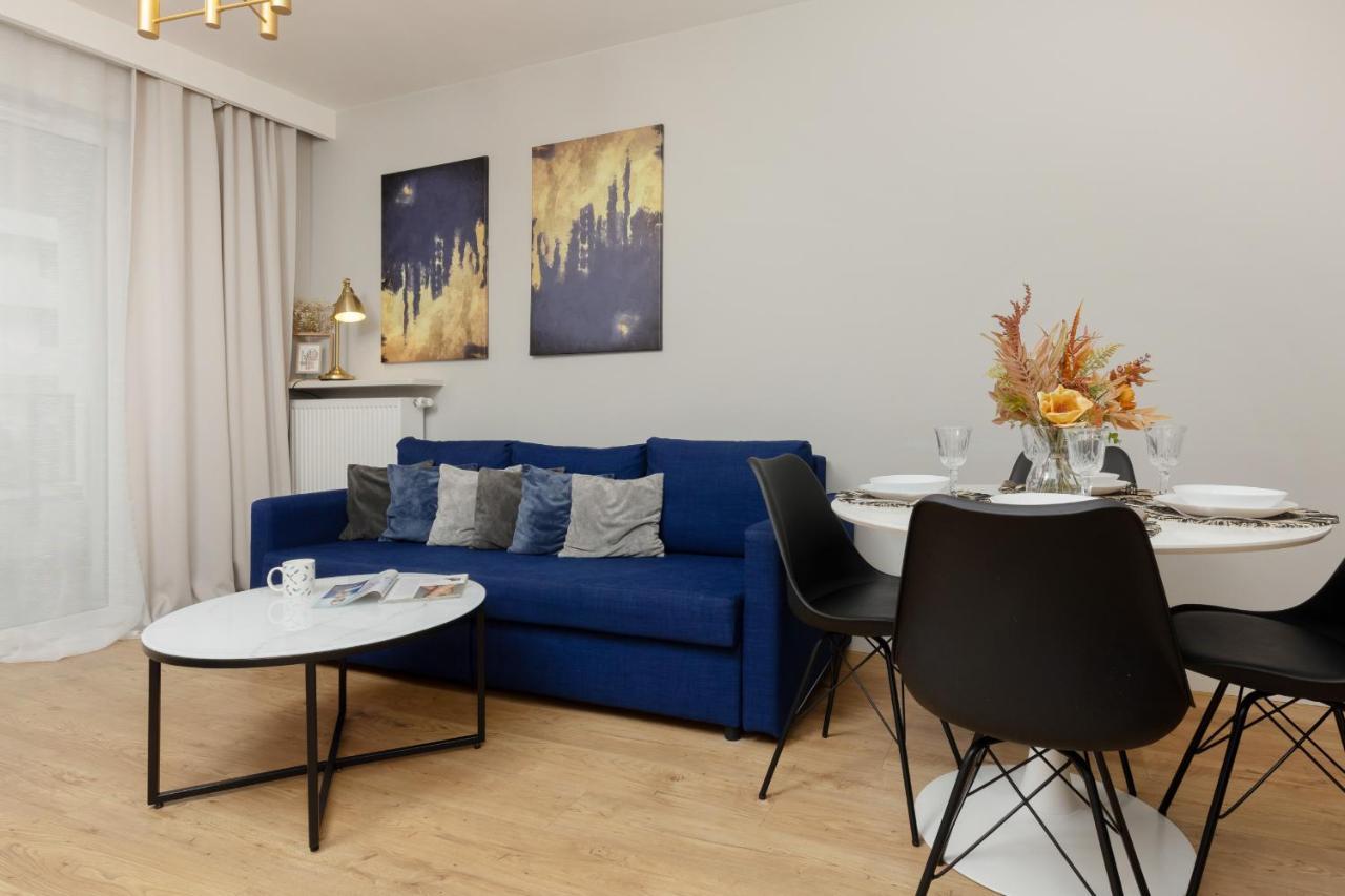 Modern Apartment With Balcony Mokotow Business Centre By Noclegi Renters Warszawa Eksteriør bilde